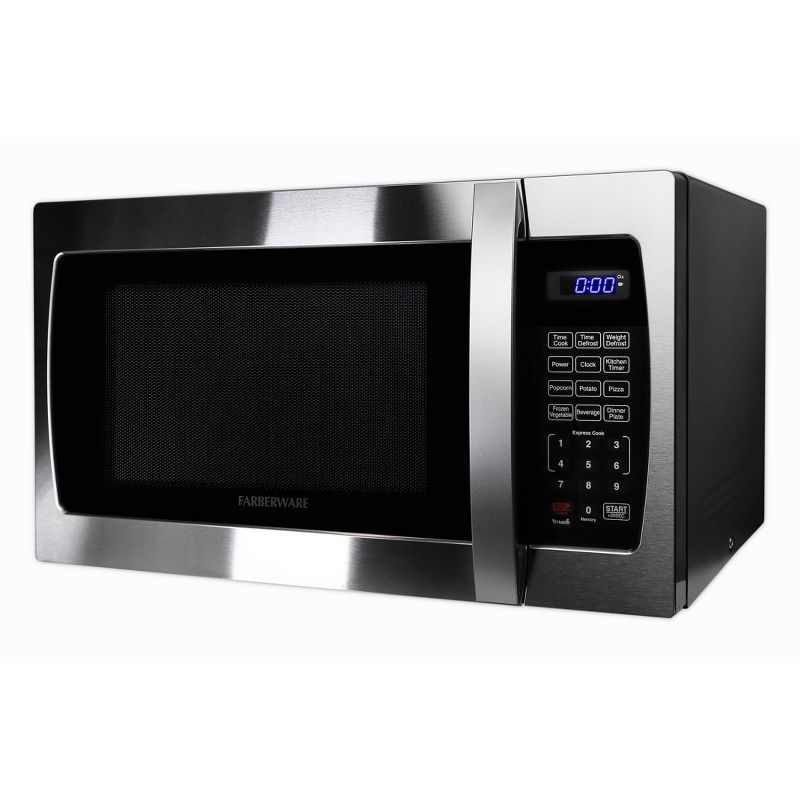 Faberware Professional 1.3 cu ft Microwave Oven - Silver