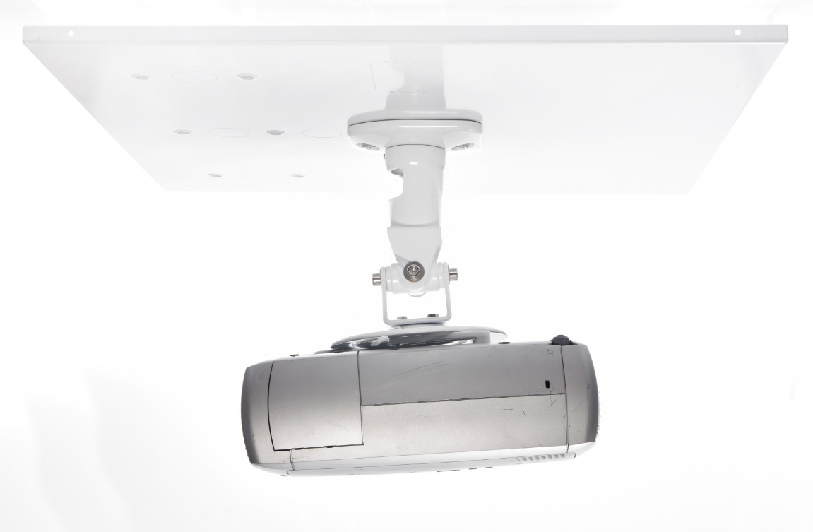 Amer Mounts Universal Drop Ceiling Projector Mount Replaces a 2'x2' Ceiling Tile - Holds up to 30 lbs