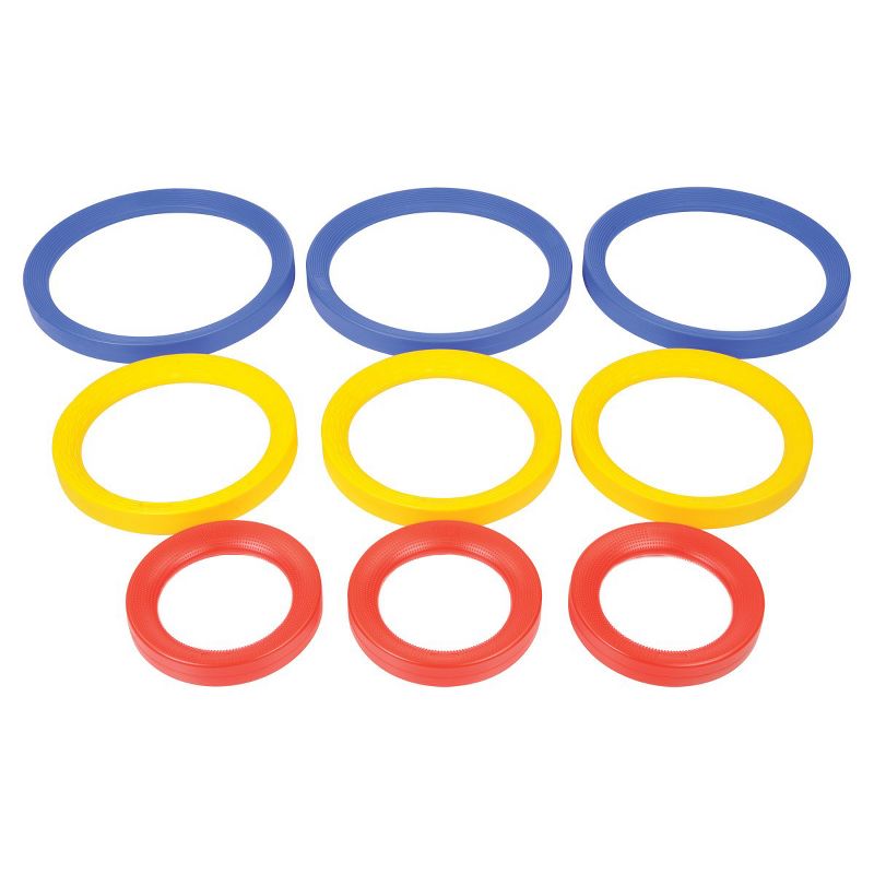 Sunnydaze Indoor Replacement Durable Plastic Electronic Rechargeable Hover Air Hockey Puck - 2" - Red and Black - 2pk