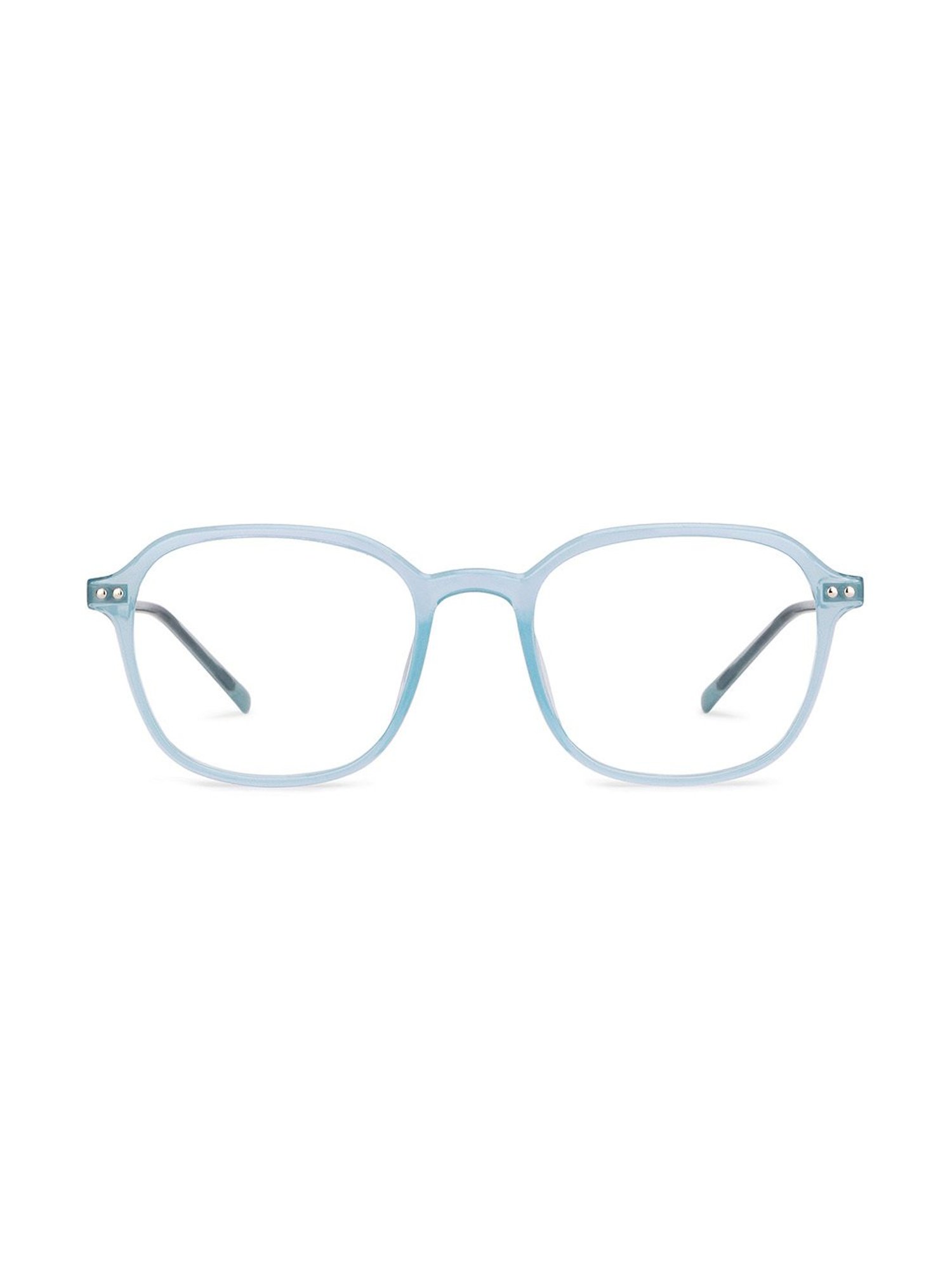 Lenskart Blu Green Rectangular Blue Light Protection Unisex Reading Glasses