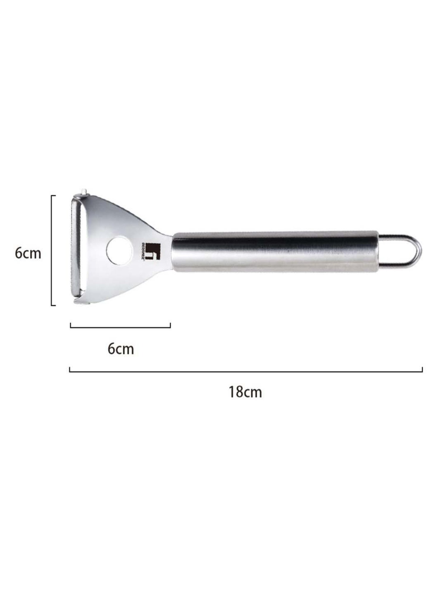 Dreamfarm Red Medium Self Sharpening Vegetable Peeler