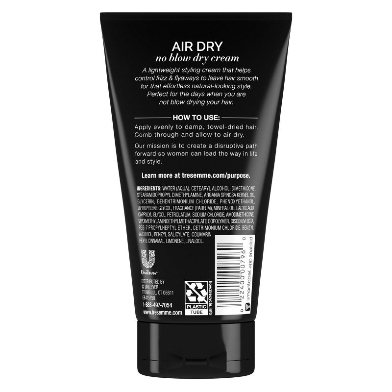 Tresemme AIR DRY Frizz Control No Blow Dry Hair Cream - 5 fl oz