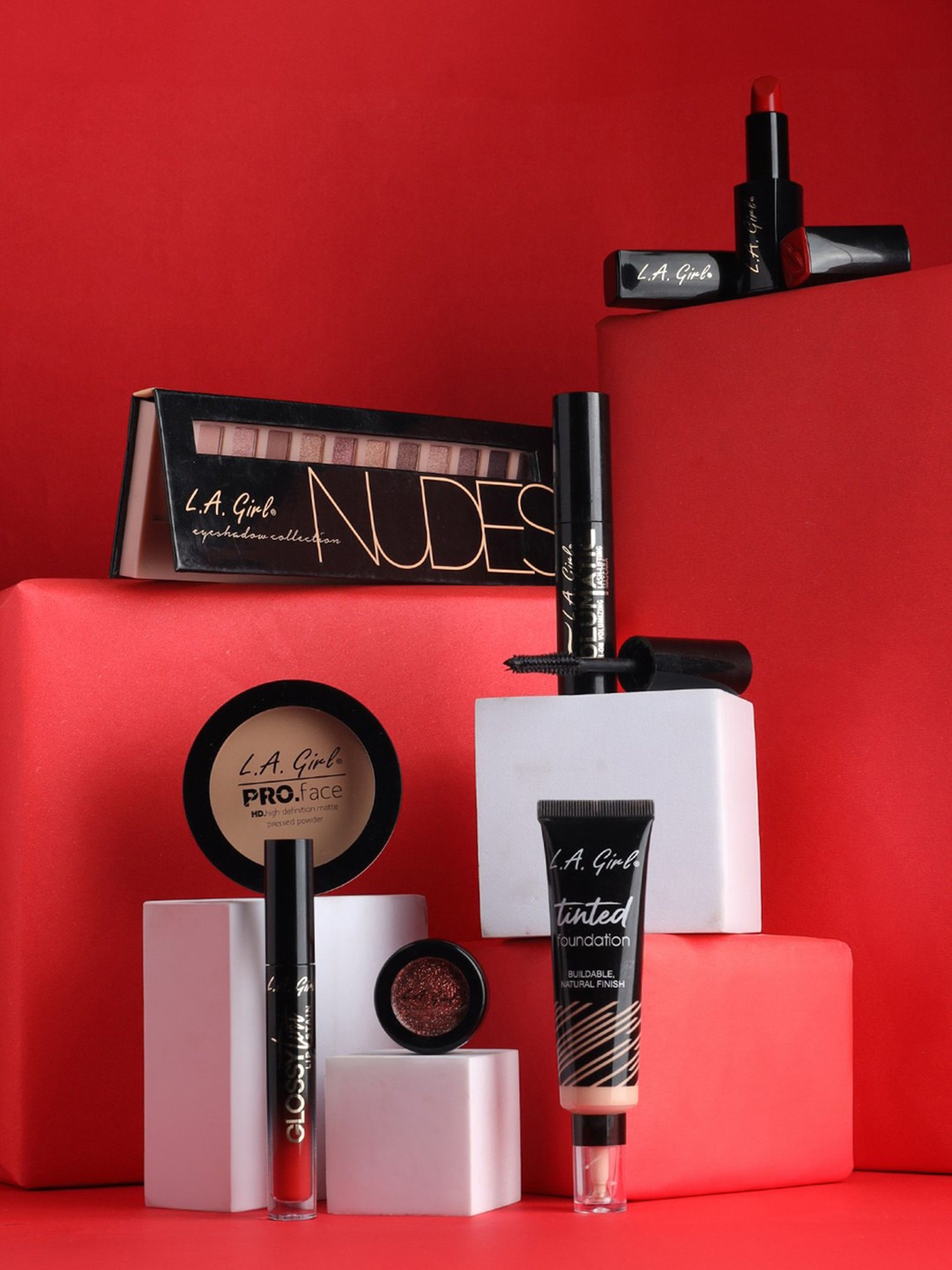 L.A.Girl Glossy Tint Lip Stain Lovely - 2.9 gm