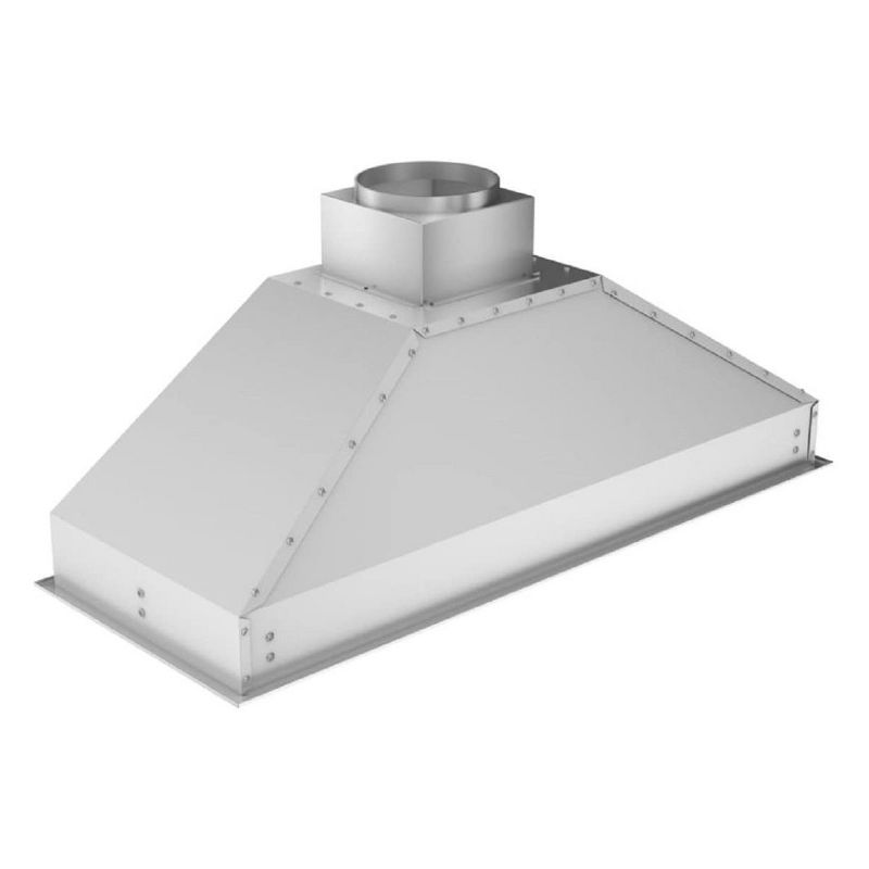ZLINE 695-46 Deep 1200 CFM 46 Inch Range Hood Insert with LED Lighting, 4 Fan Speed Settings, Stainless Steel