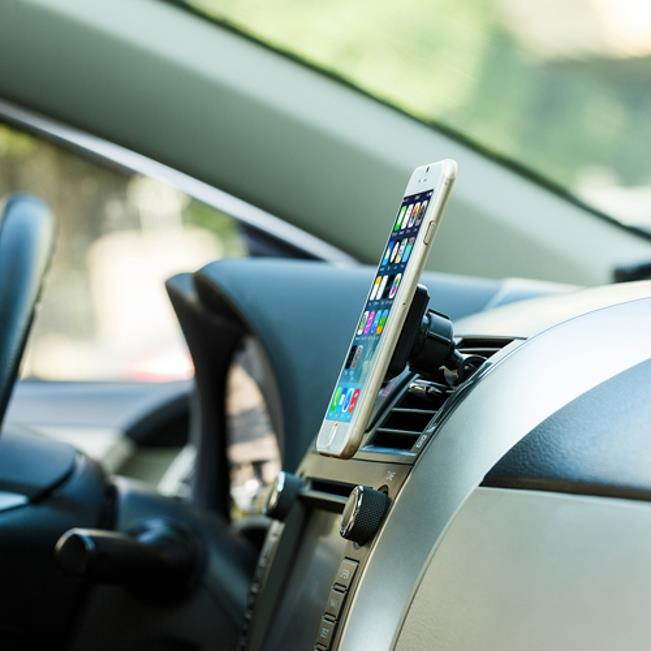 Premium Car Mount Magnetic AC Air Vent Holder Rotating Dock Extra Strong Grip G4Y for Google Pixel 2 XL - HTC 10, Bolt, U11 - Huawei Mate 10, P10 P9 - LG G5 G6, Stylo 3, V20 V30