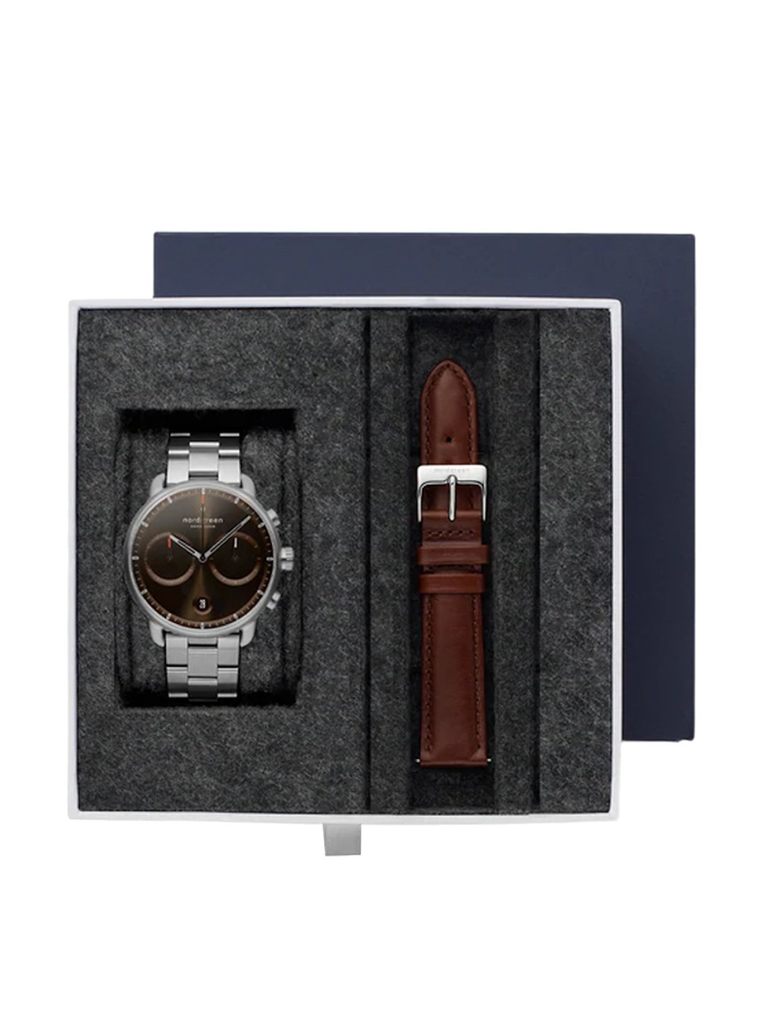 Nordgreen PI42SI3LSIBSLEBR Analog Watch for Men