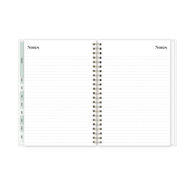 Undated Teacher Planner 8.5" x 11" Large Weekly Lesson Plan Book Botanical Floral - TF Publishing