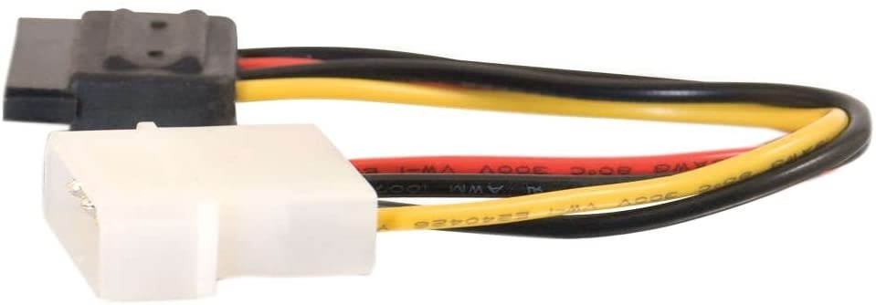 C2G 10151 Serial ATA (SATA) Power Adapter Cable (6 Inches 0.15 Meters)