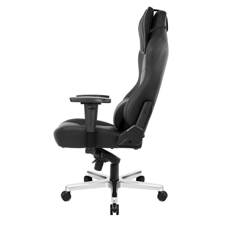 AKRacing Office Series Onyx Deluxe Computer Chair, Black Real Leather (AK-ONYXDELUXE)