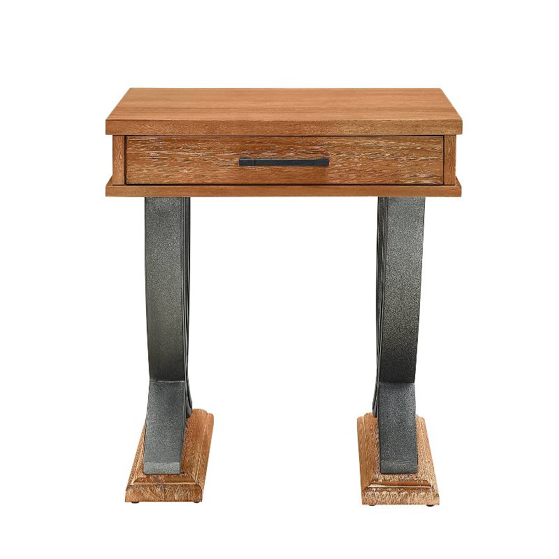 Pearson Side Table Honey - Powell Company