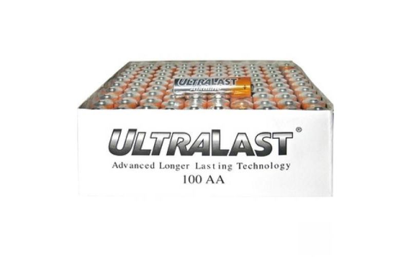 NABC UltraLast ULA100AAB AA Size General Purpose Battery - Alkaline - 1.5V DC