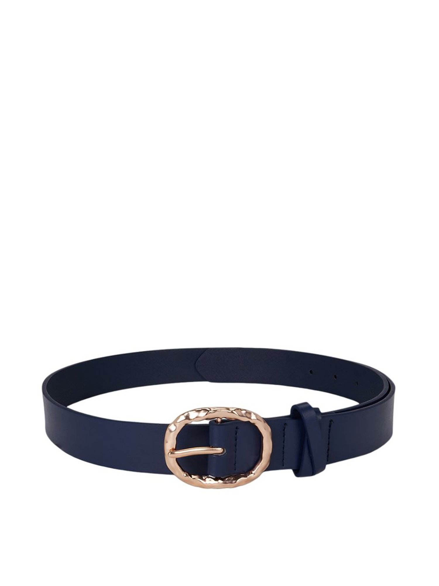 Hidesign Mariko Brown Solid Leather Narrow Belt