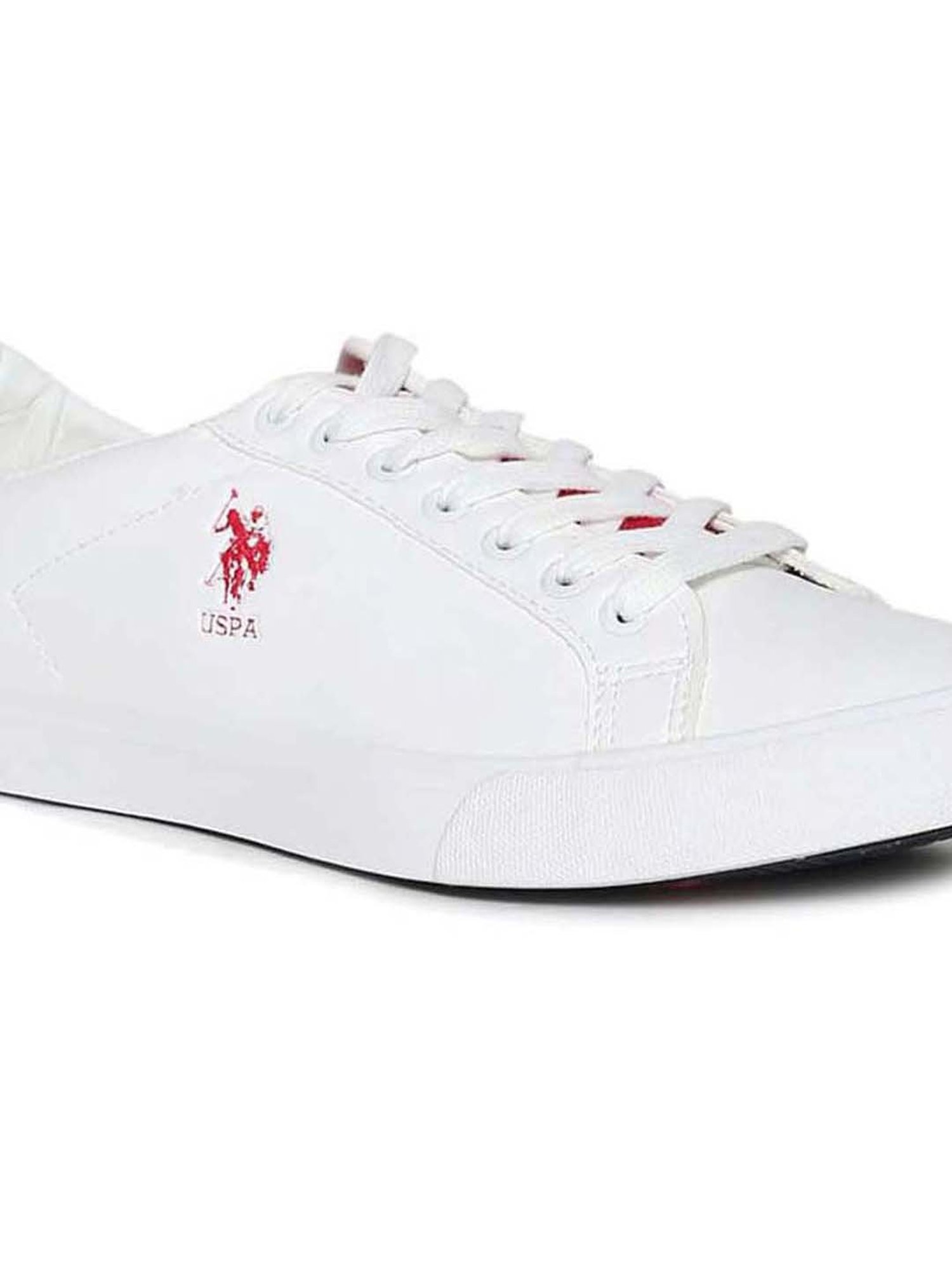 U.S. Polo Assn. Men's MADRYN 2.O White Casual Sneakers