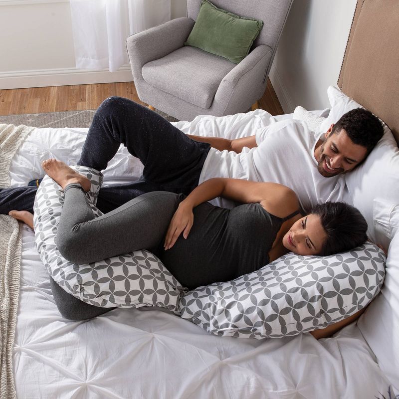 Boppy Slipcovered Total Body Pregnancy Pillow