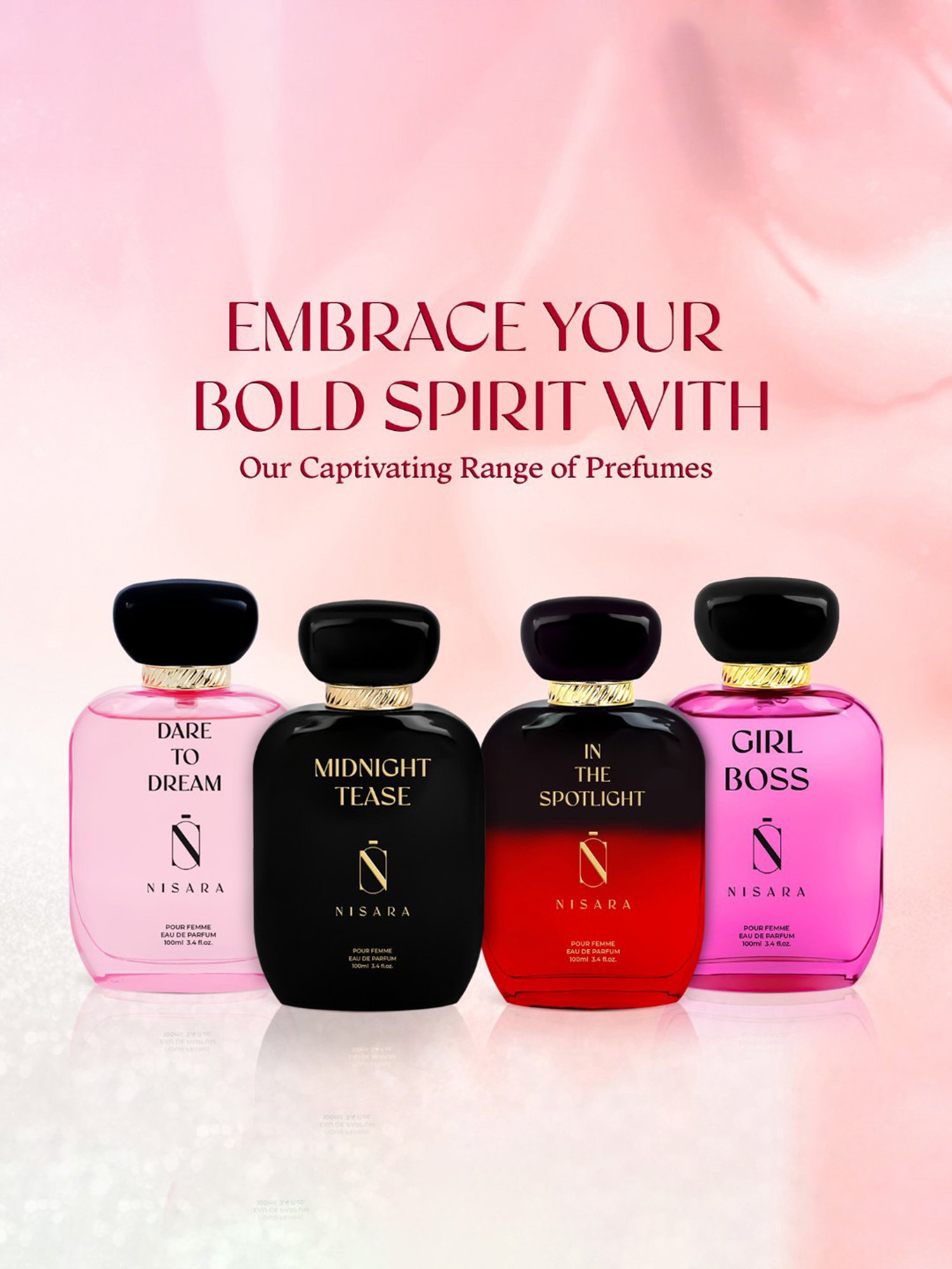 NISARA In the Spotlight Eau de Parfum for Women - 100 ml