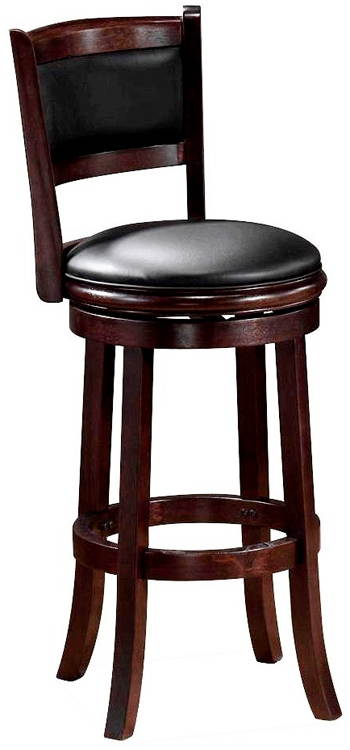 Boraam 29" Augusta Swivel Stool in Lt. Cherry Finish