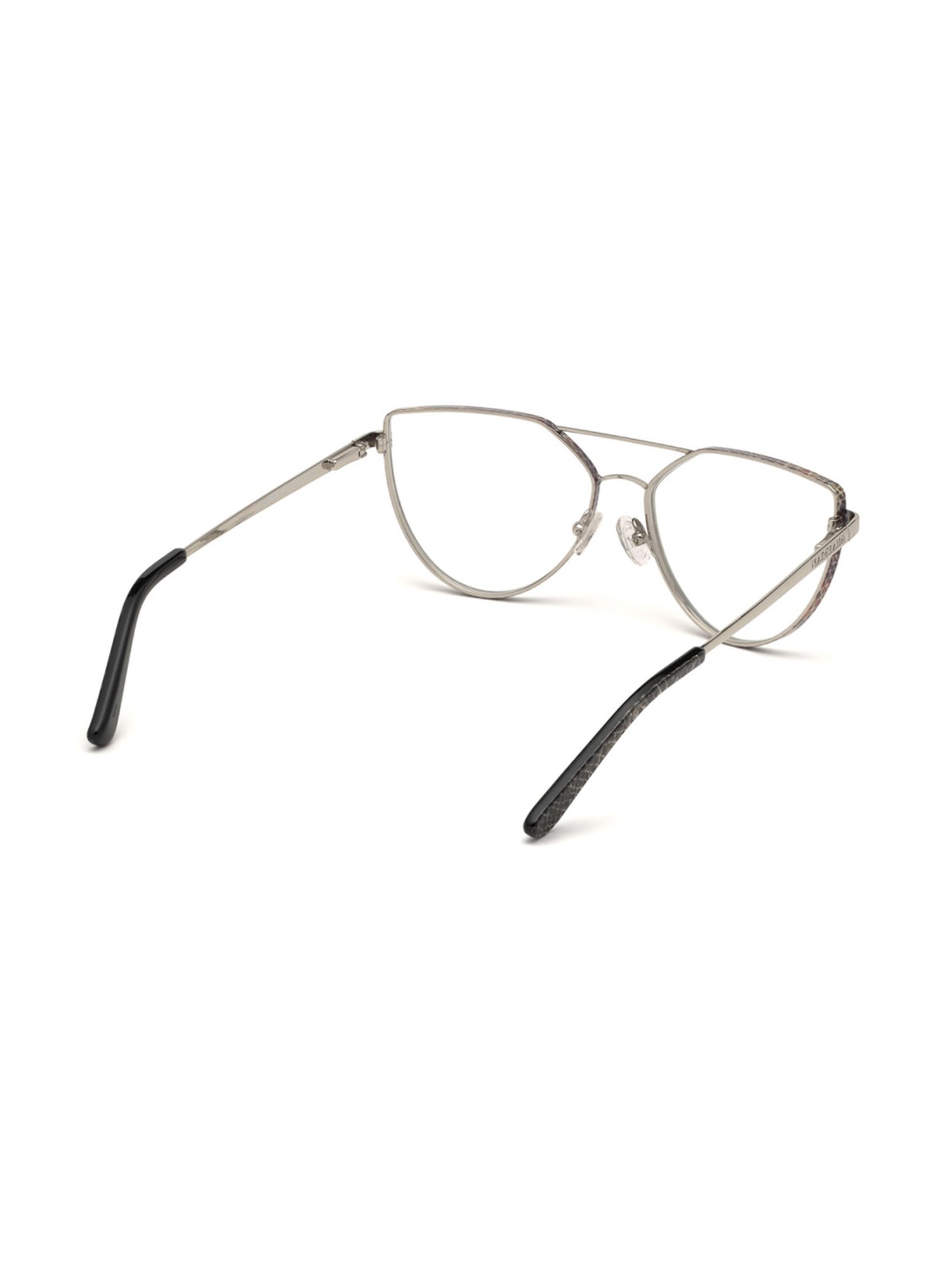 Guess Silver Beveled Eye Frames for Women