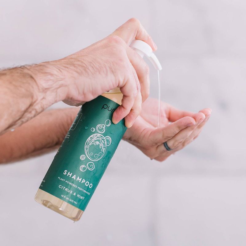 Puracy Citrus & Mint Sulfate-Free Natural Daily Shampoo - 16 fl oz