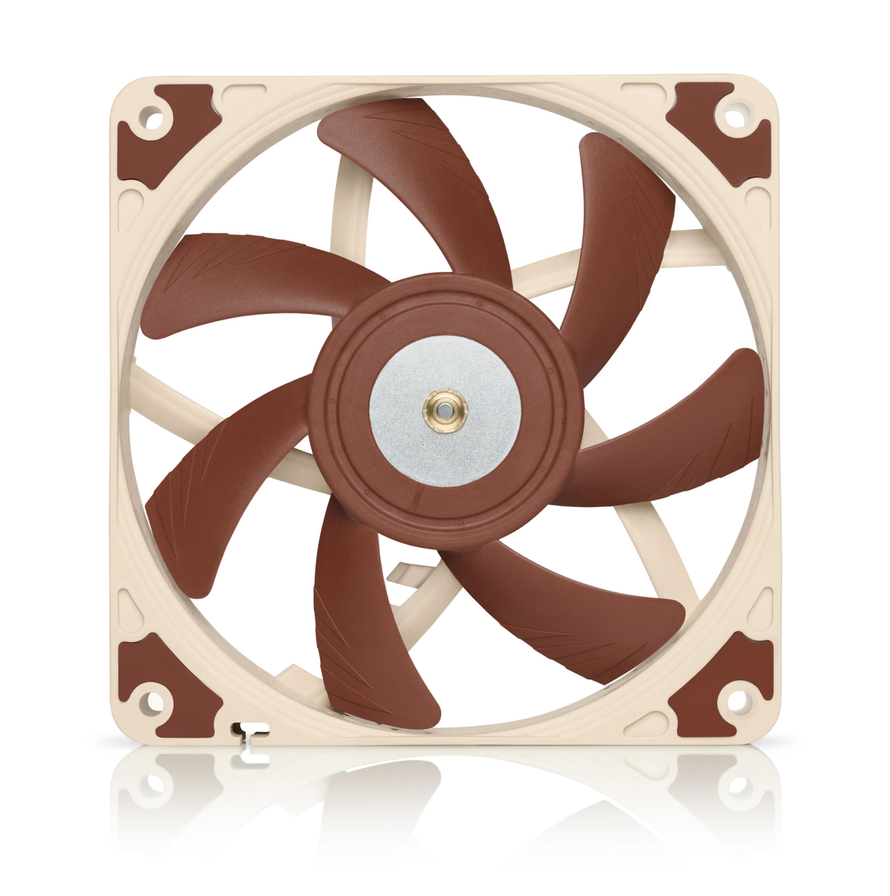 noctua nfa12x15 pwm premiumquality quiet slim 120mm fan