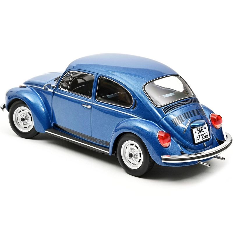 1973 Volkswagen 1303 City Blue Metallic with Black Stripes 1/18 Diecast Model Car by Norev