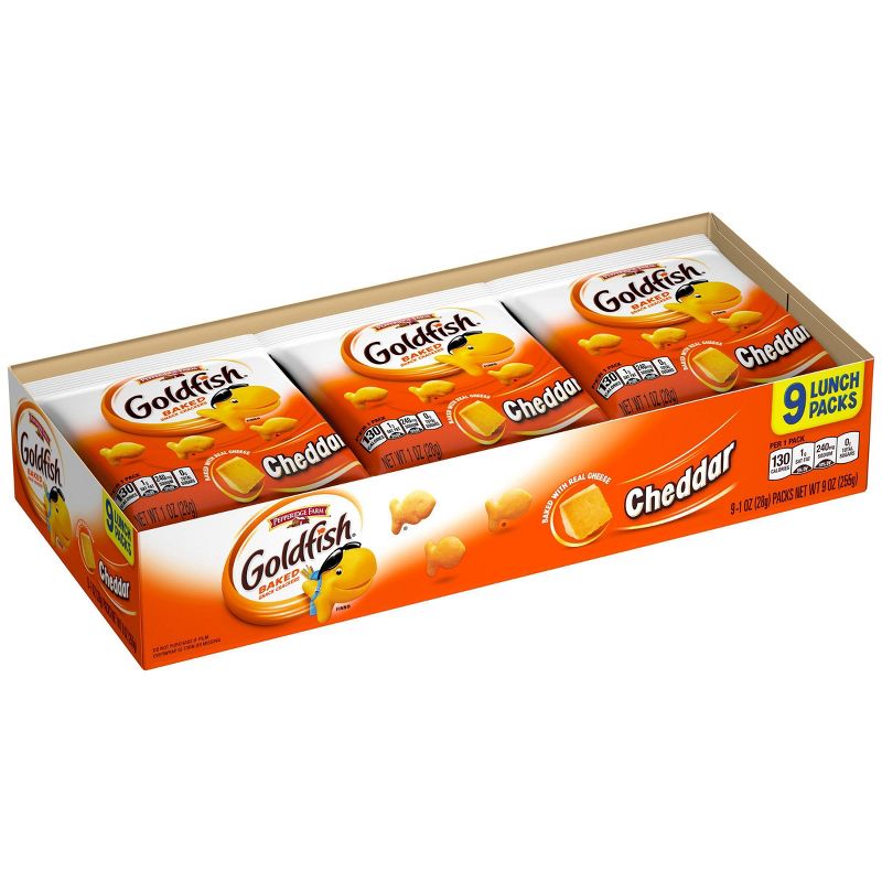 Pepperidge Farm Goldfish Cheddar Crackers - 1oz/9ct