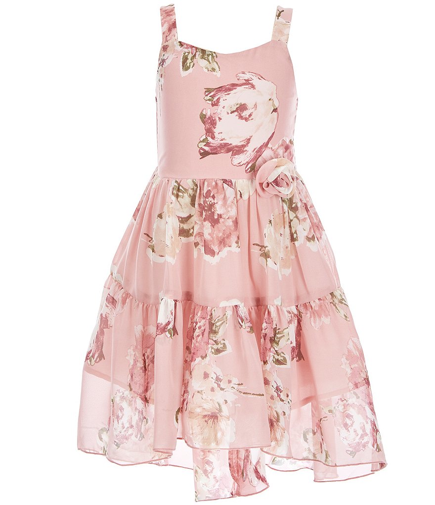 Zunie Little Girls 2T-6X Unicorn Rainbow Tutu Dress