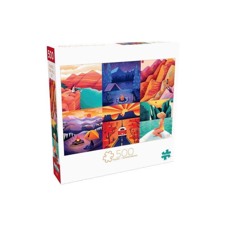 Buffalo Games Earth Pix:  Places You Will Go Jigsaw Puzzle - 500pc