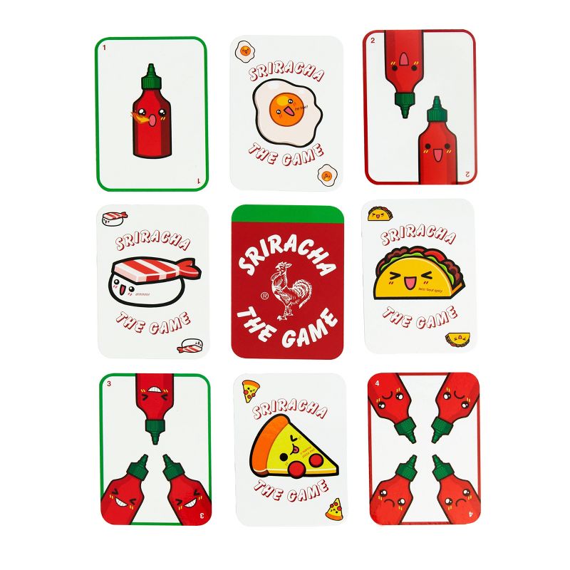 The Sriracha Game a Spicy Slapping Card Game