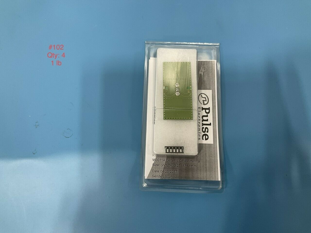 Pulse W3011A Ceramic GPS antenna Evaluation Kit W3011A-K