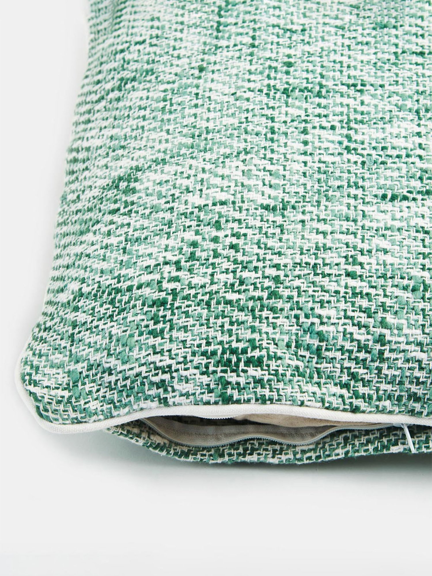 Fabindia Green Cotton 32 TC 500 GSM Cushion Cover