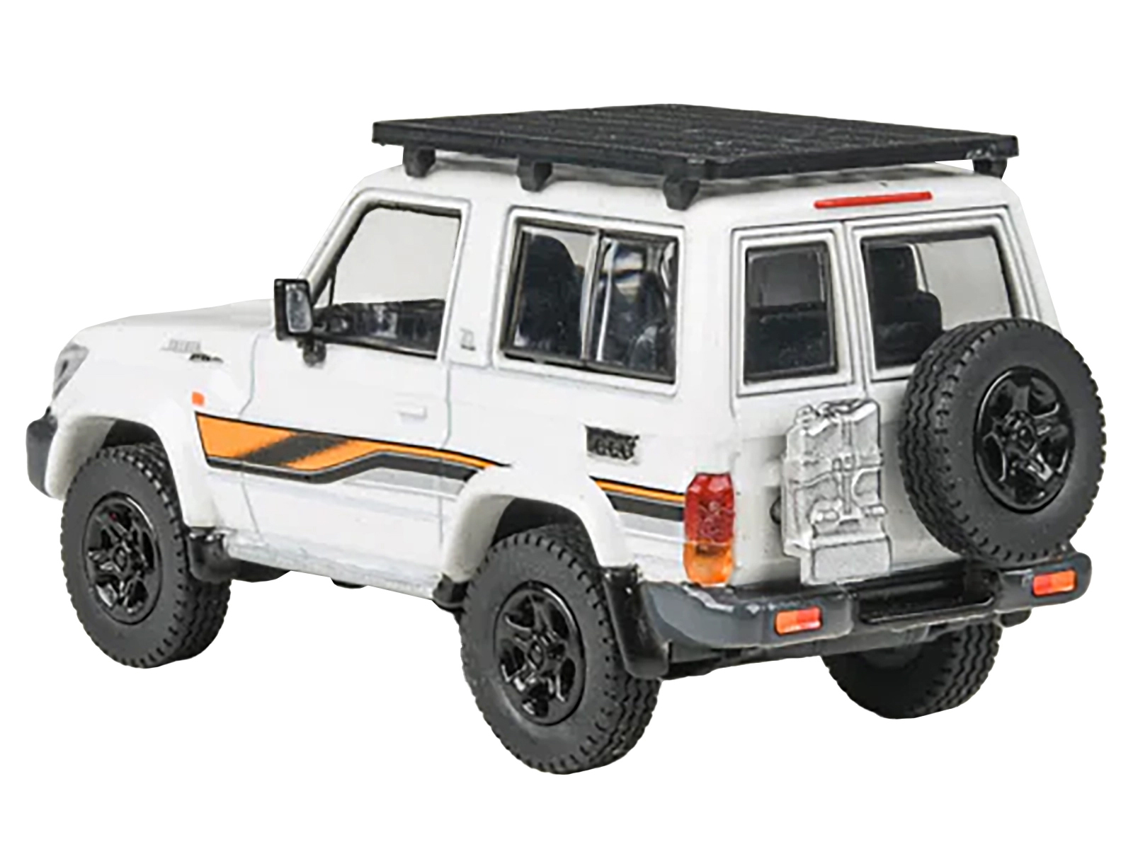 2014 Toyota Land Cruiser 76 Merlot Red Metallic 1/64 Diecast Model Car by Paragon Models