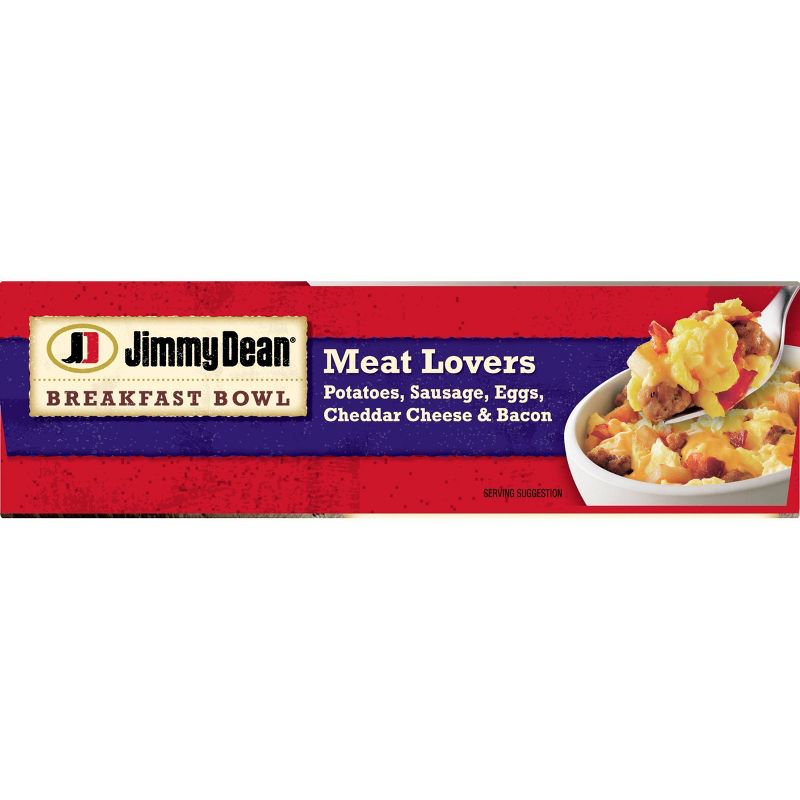 Jimmy Dean Frozen Meat Lovers Breakfast Bowl - 7oz