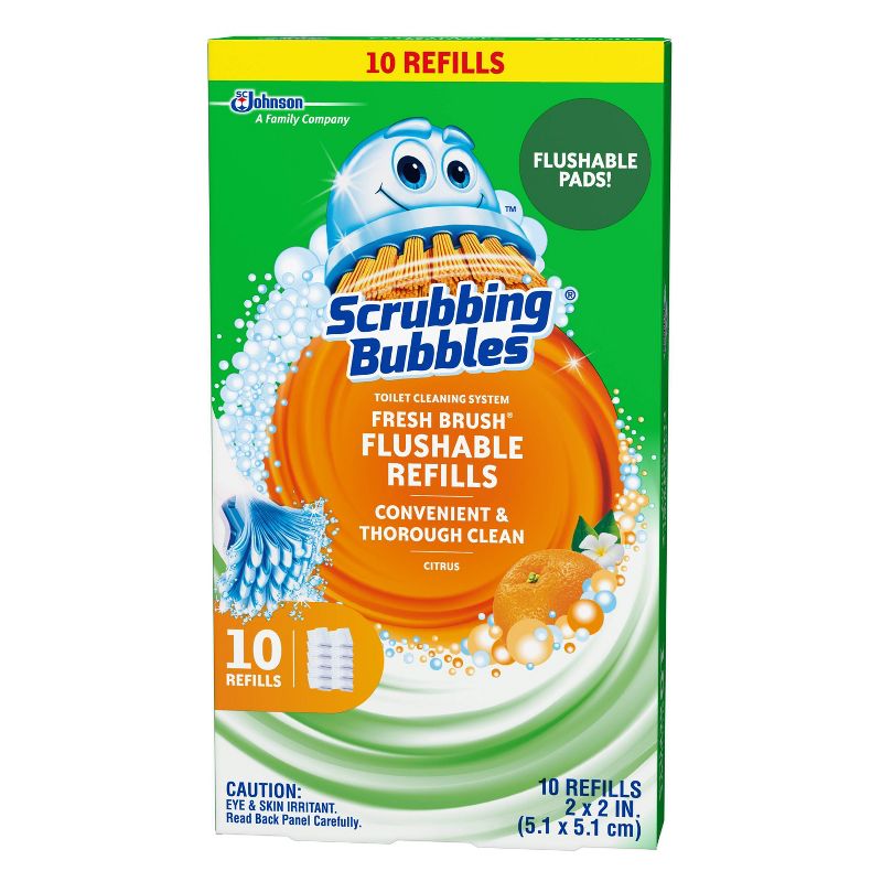 Scrubbing Bubbles Fresh Brush Flushable Refill - 10ct