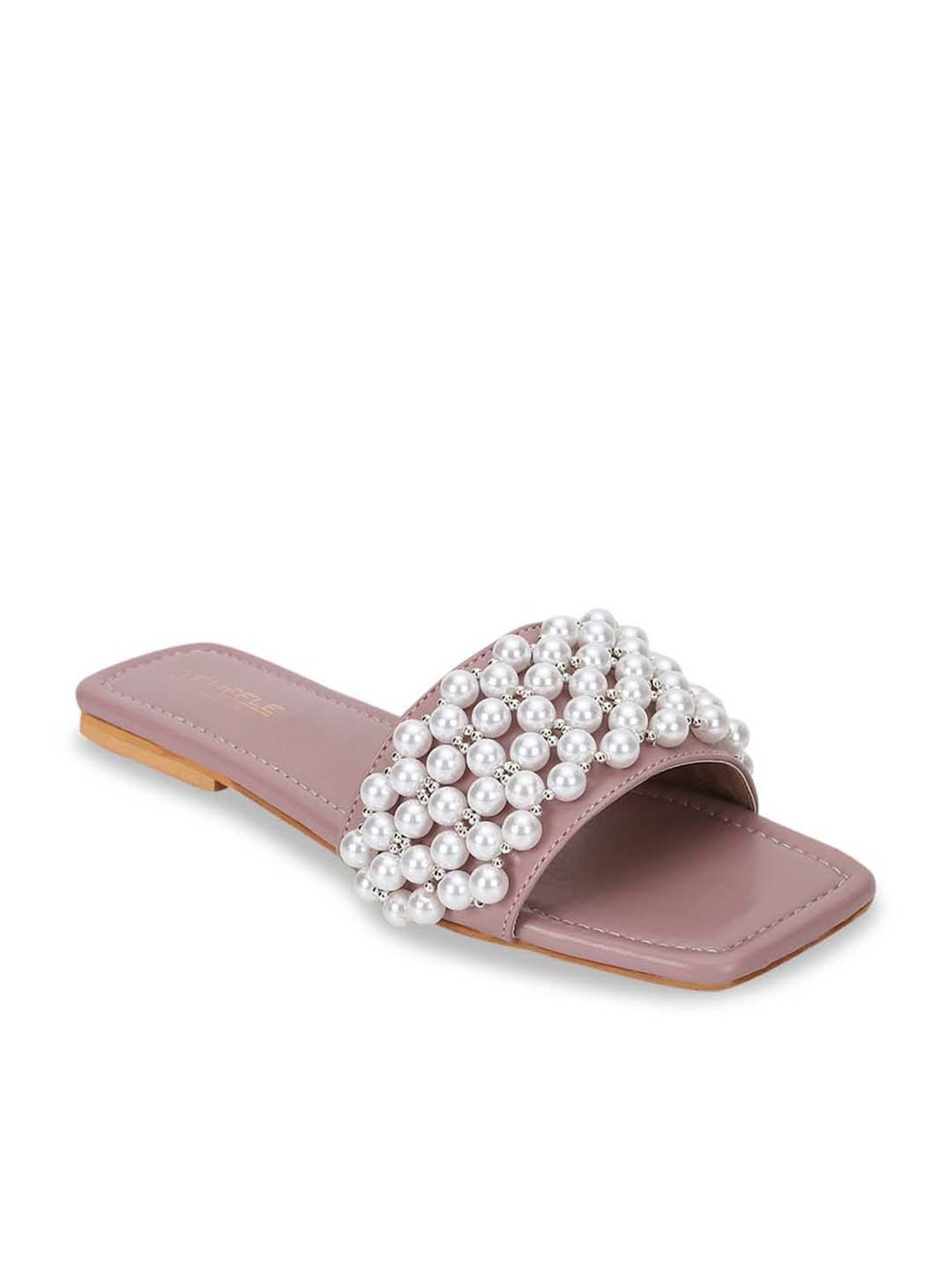 Truffle Collection Women's Champagne Casual Sandals