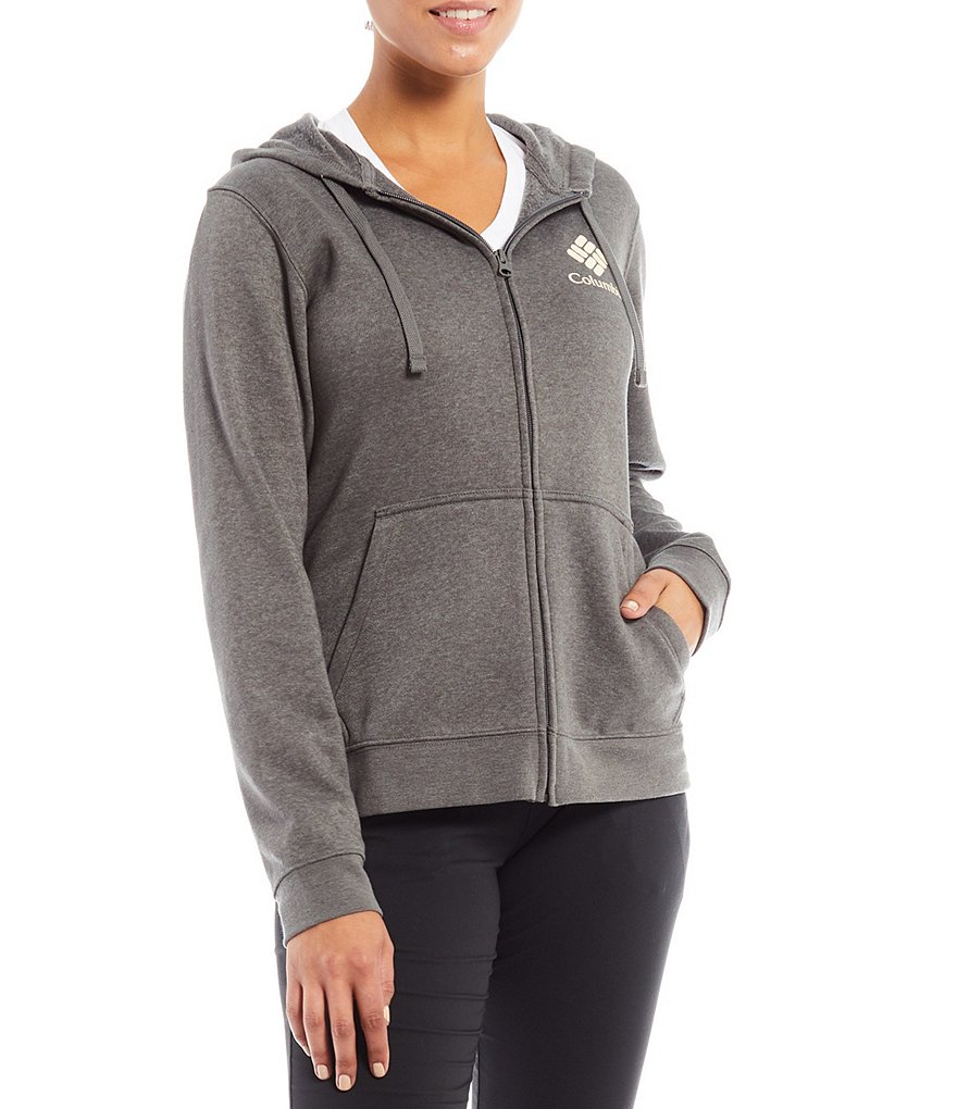 Columbia Trek&trade; Graphic Full Zip Long Sleeve Hooded Jacket