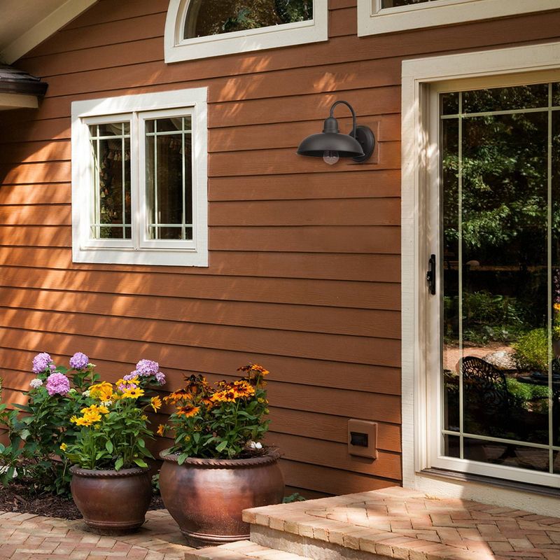 Donahue Outdoor Indoor Wall Sconce Matte Black - Globe Electric