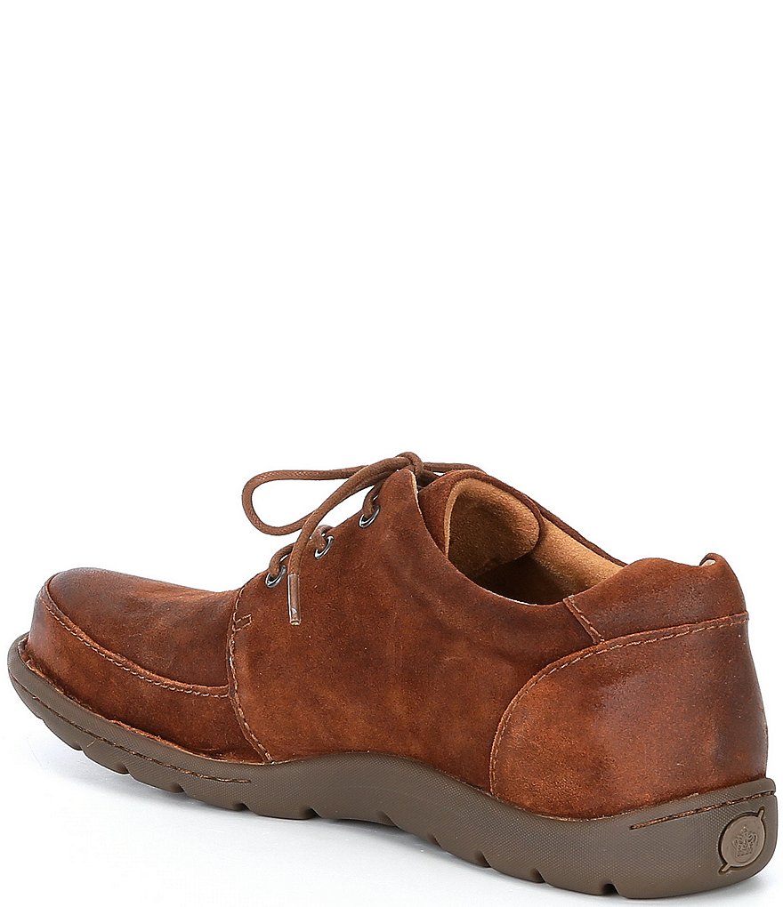 Born Men's Nigel 3-Eye Distressed Leather Oxfords