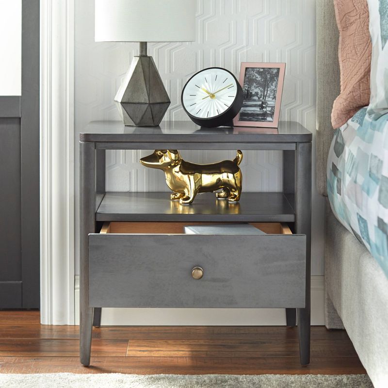 Parc Nightstand Gray - Lifestorey
