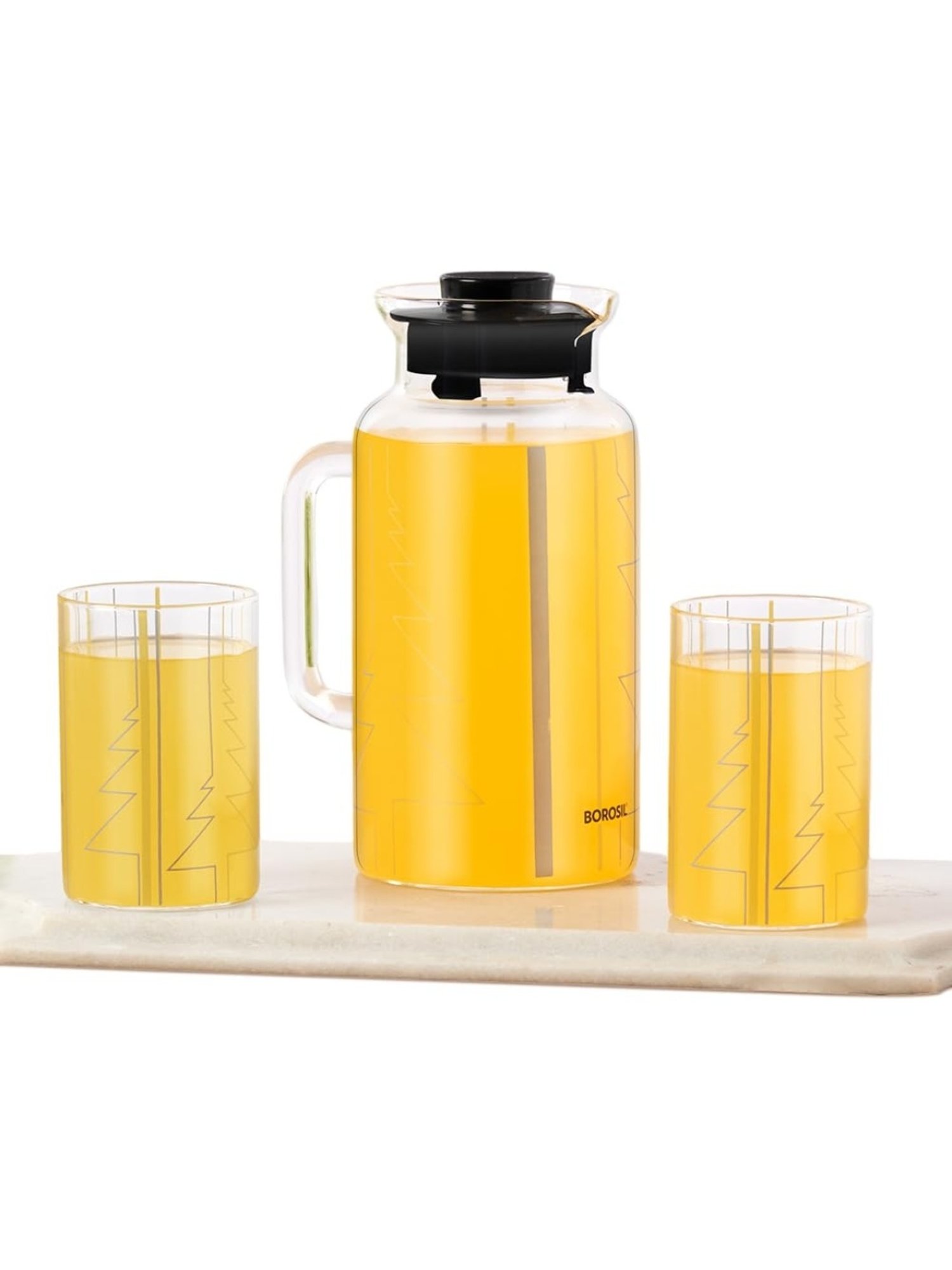 Borosil Silver Stainless Steel Wonder Jug (5700 ML)