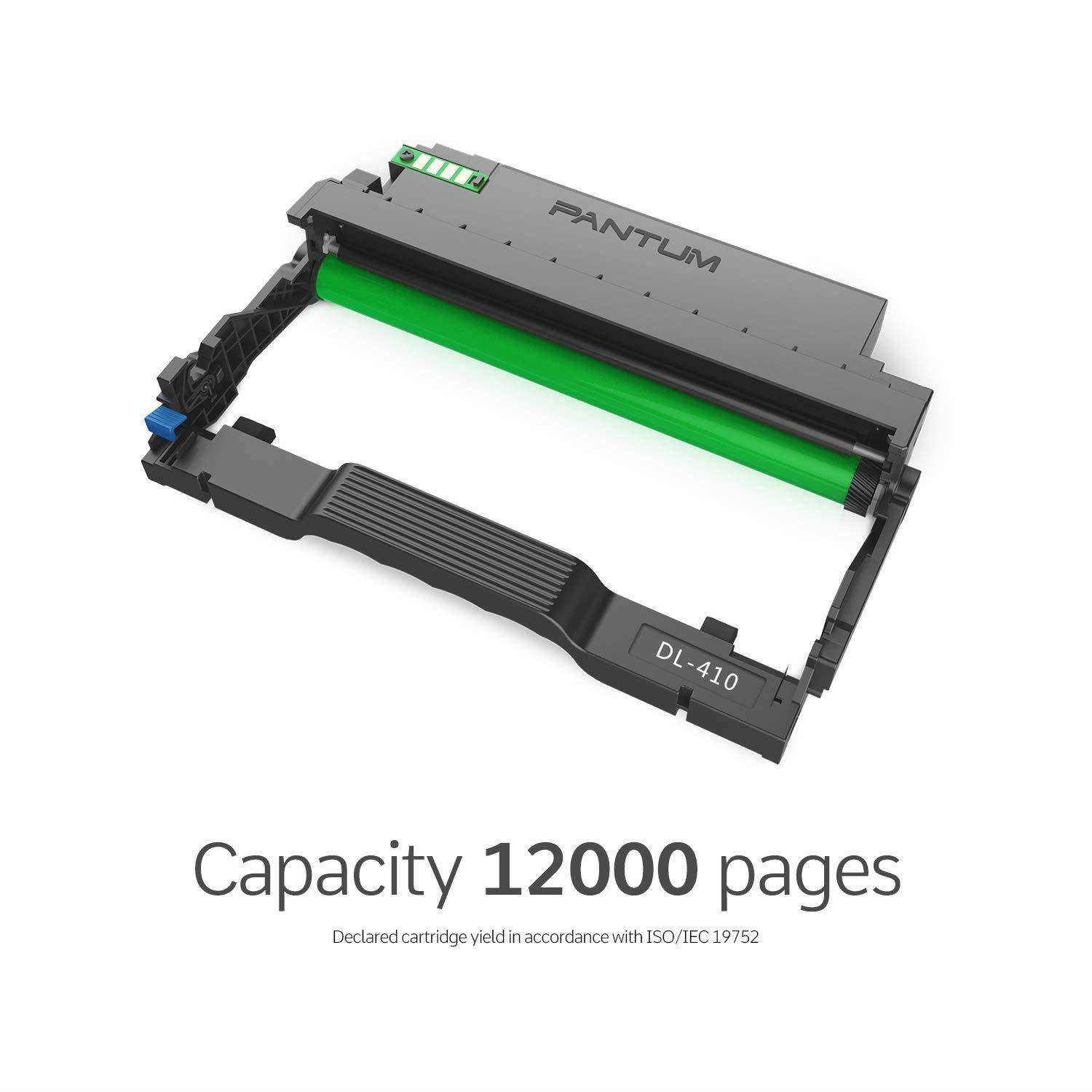Pantum Drum Unit DL-410 Compatible with P3012 P3302 M6802 M7102 M7202 Series, 12000 Pages Yield per Drum Unit