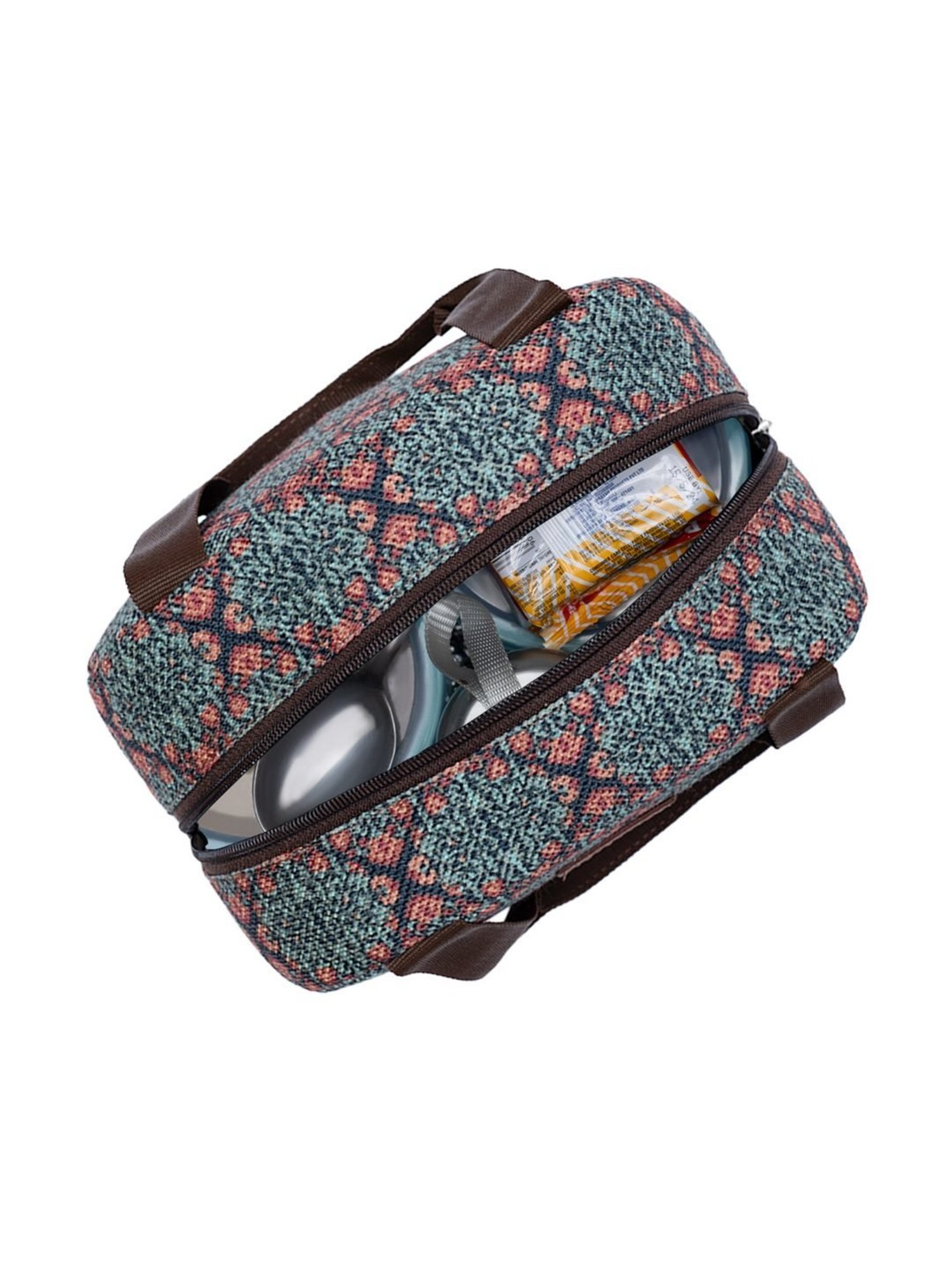 ZOUK Multicolor Printed Lunch Bag