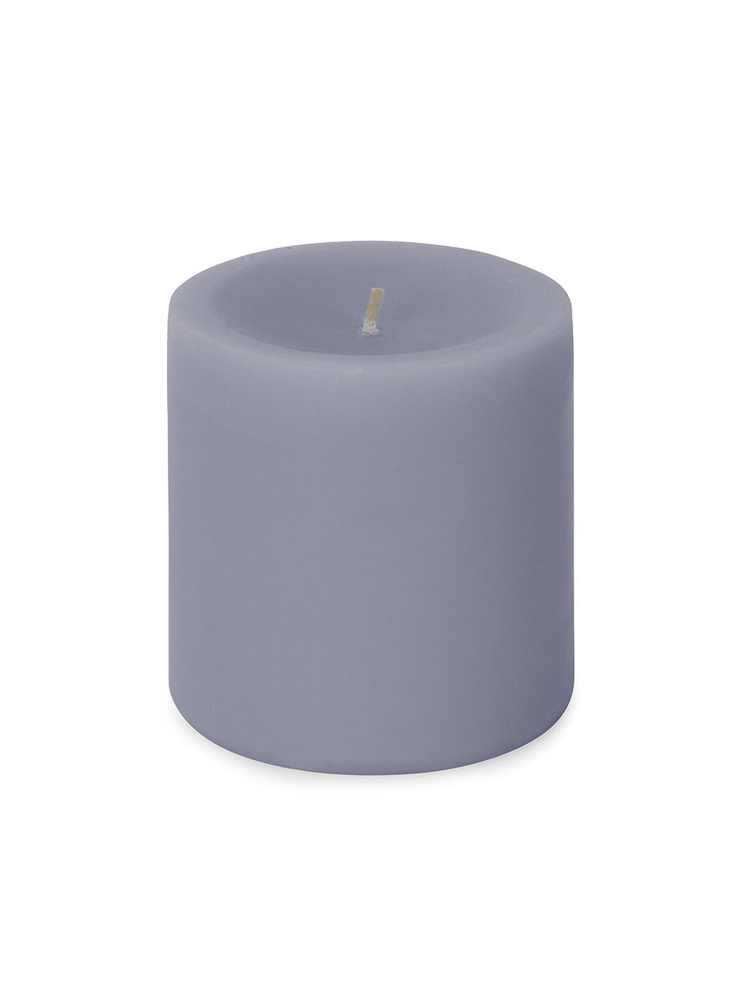 Pure Home and Living Purple Black Amber Pillar Candle
