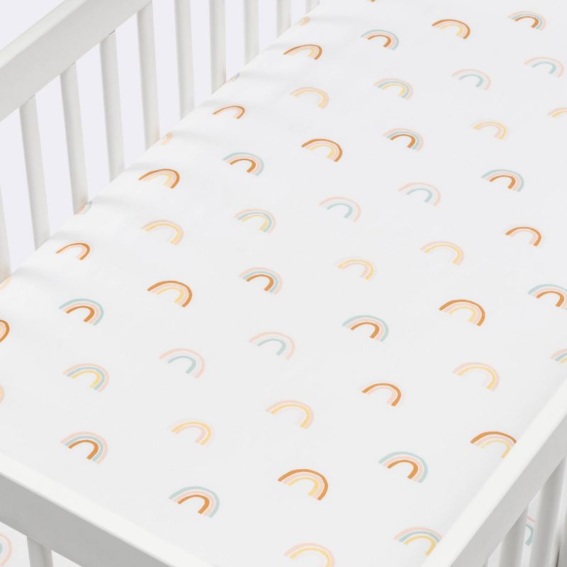 Fitted Crib Sheet Rainbow - Cloud Island™