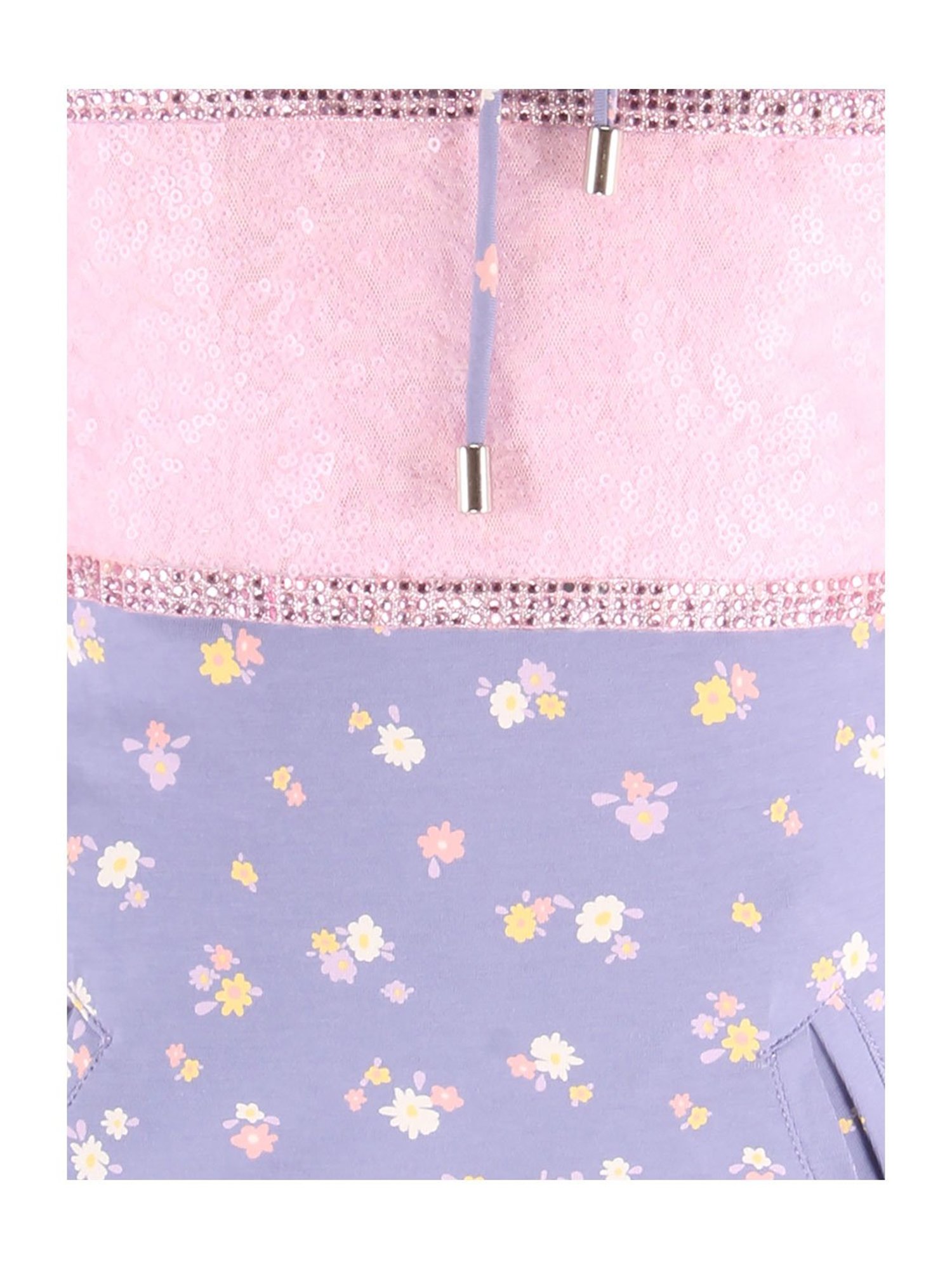 Cutecumber Kids Purple Printed Dress