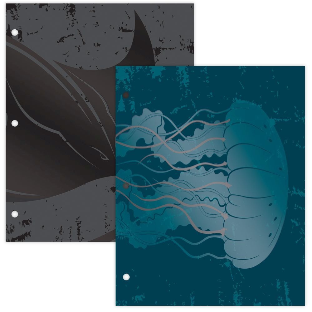 SKYZ by LANG,  JAWSOME 2 PACK FOLDERS