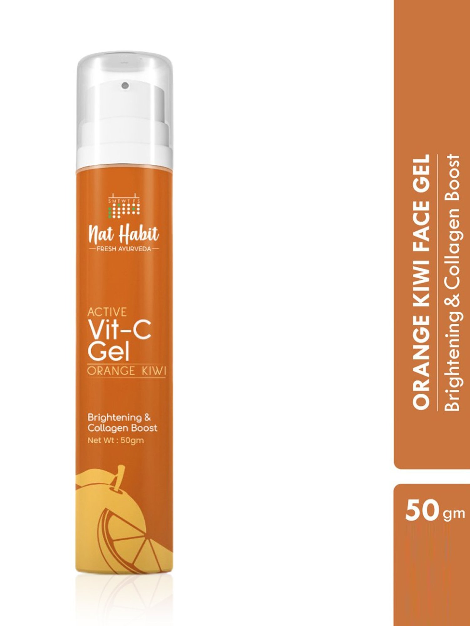 Nat Habit Orange Kiwi Active Vit-C Face Gel - 50 gm