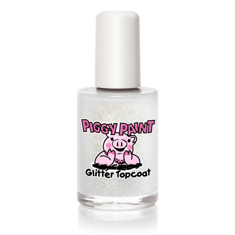 Piggy Paint Nail Polish - Glitter Topcoat - 0.5 fl oz