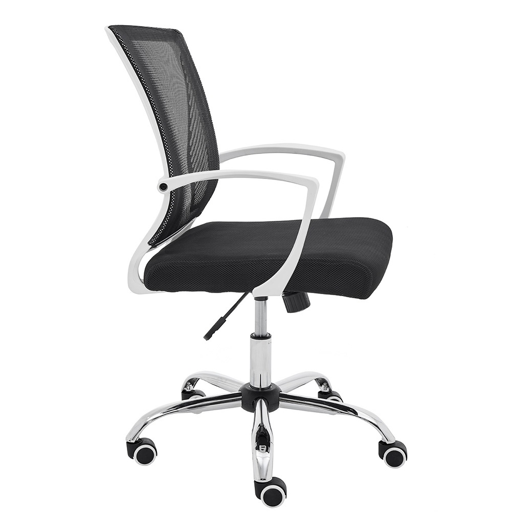 Modern Home Zuna Mid-Back Office Chair - White/Black