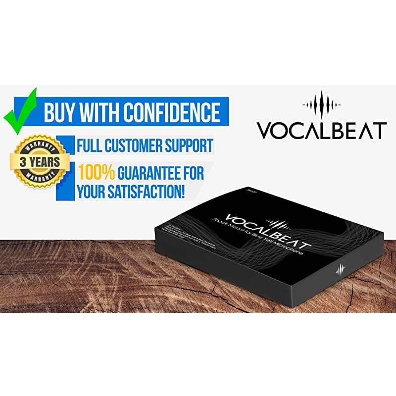 Blue Yeti shock mount by  Designed to Eliminate Noise and Vibrations Stand Made from Quality Aluminum Material Can Also Fit Blue Snowball and other Large Microphones Black