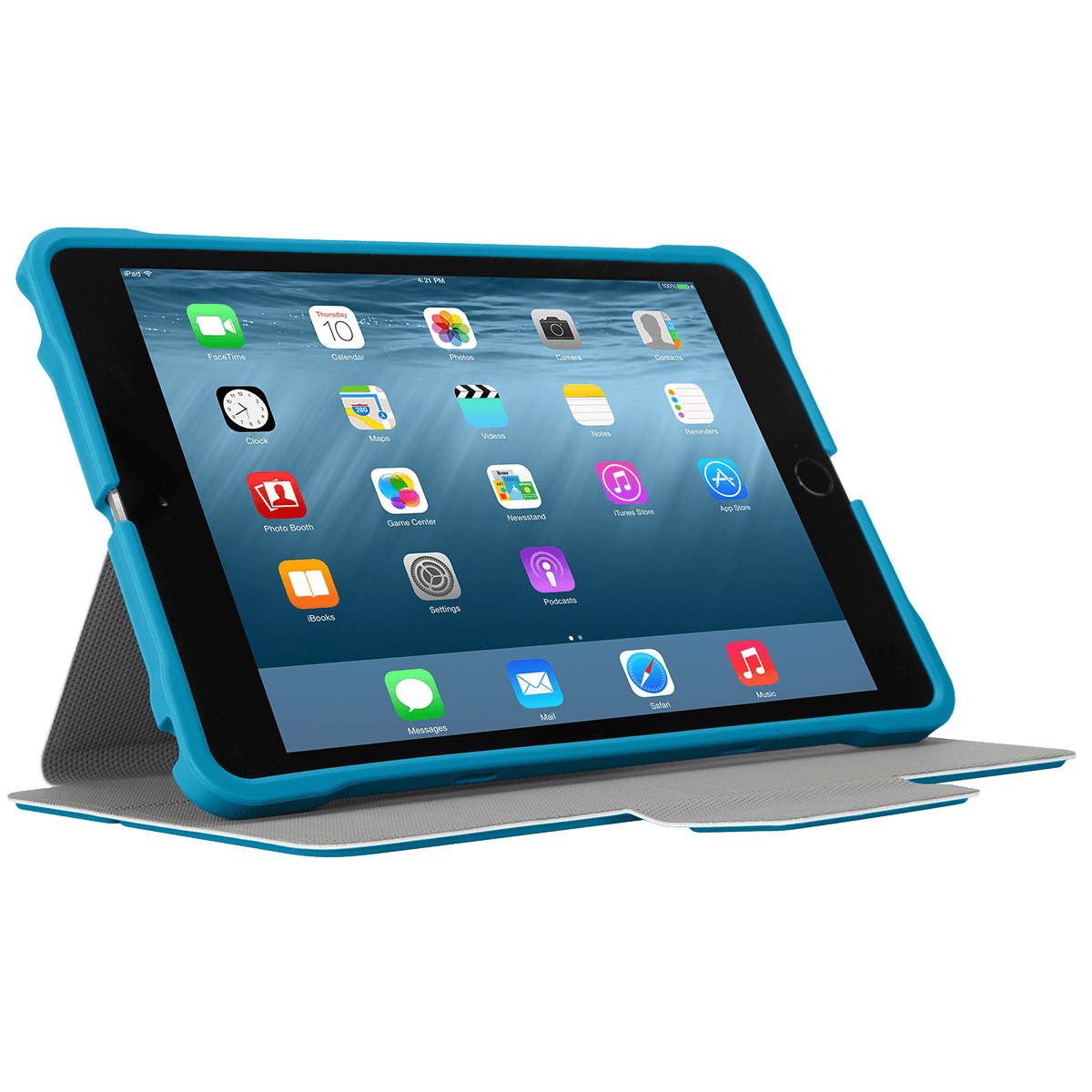 Targus 3D Protection Case for iPad mini 4, 3, 2, iPad mini (Blue) - THZ59502GL